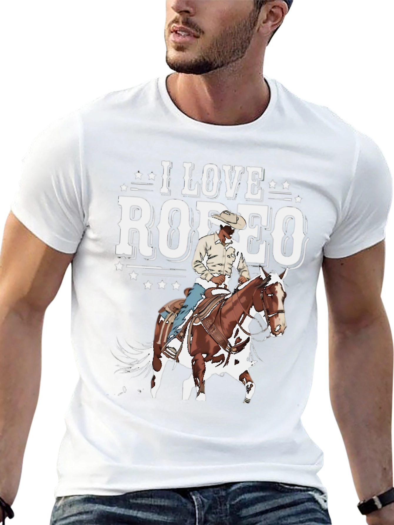 I Love Rodeo Graphic Tee
