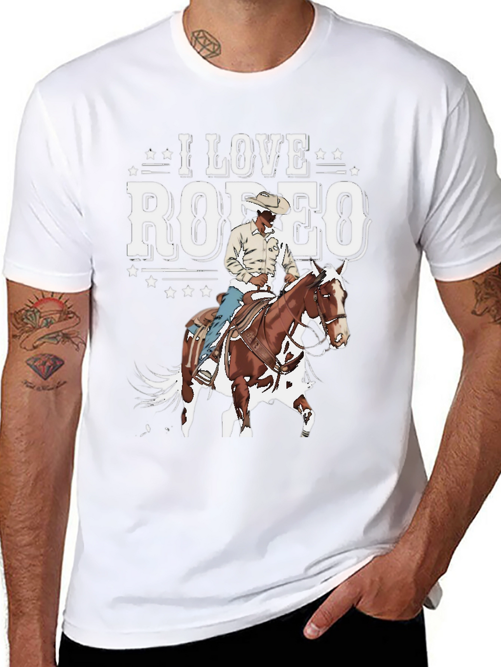 I Love Rodeo Graphic Tee