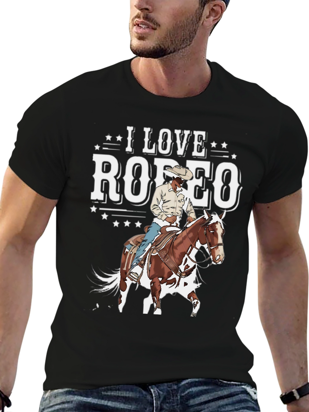 I Love Rodeo Graphic Tee
