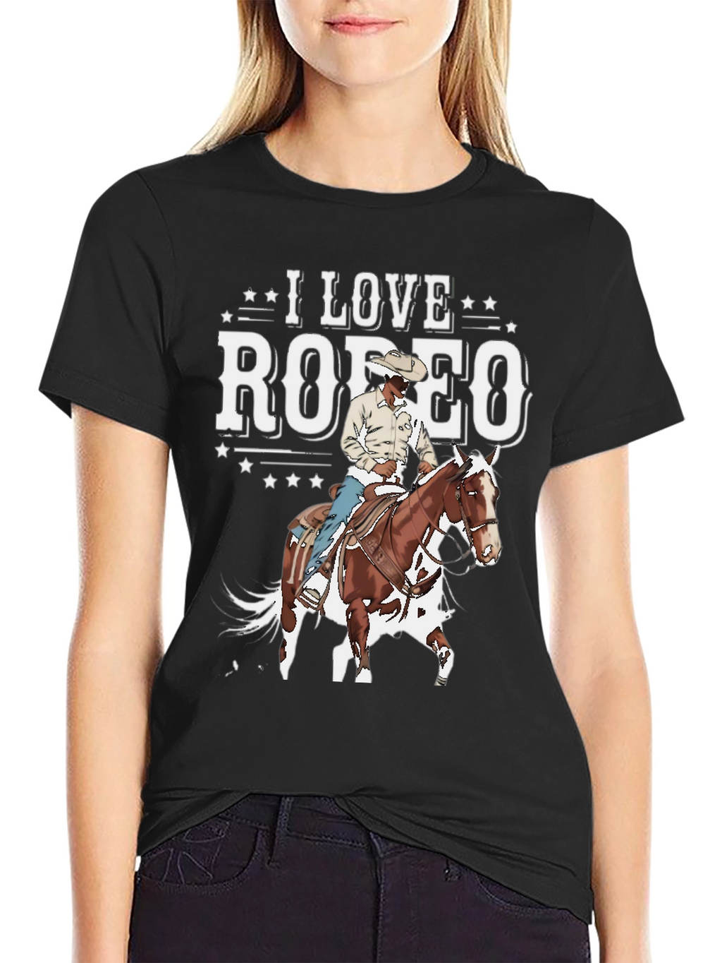 I Love Rodeo Graphic Tee