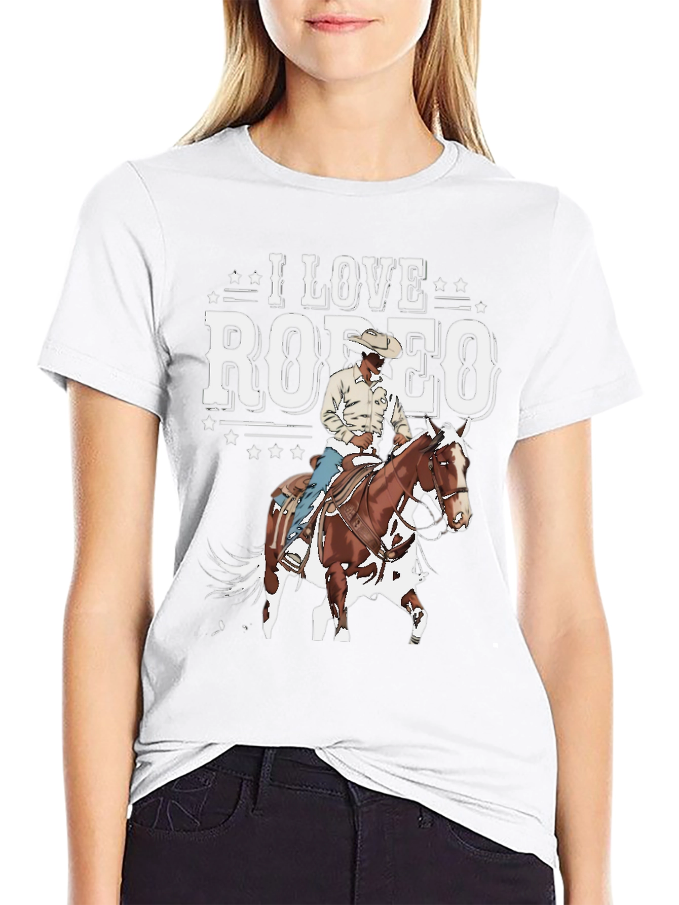 I Love Rodeo Graphic Tee