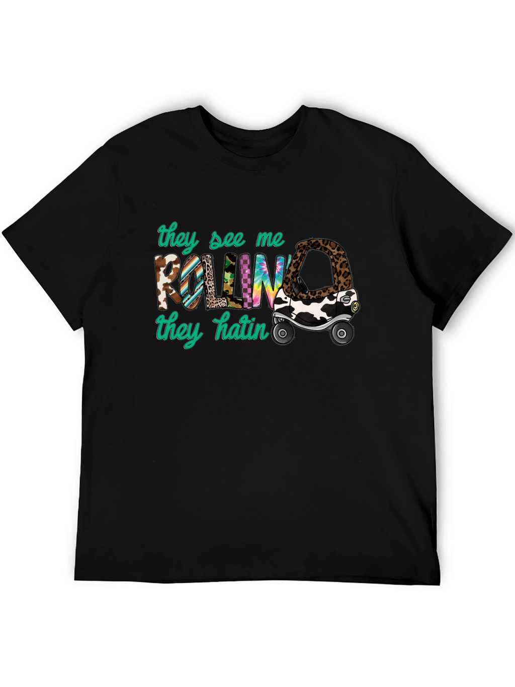They See Me Rollin Graphic T-Shirt