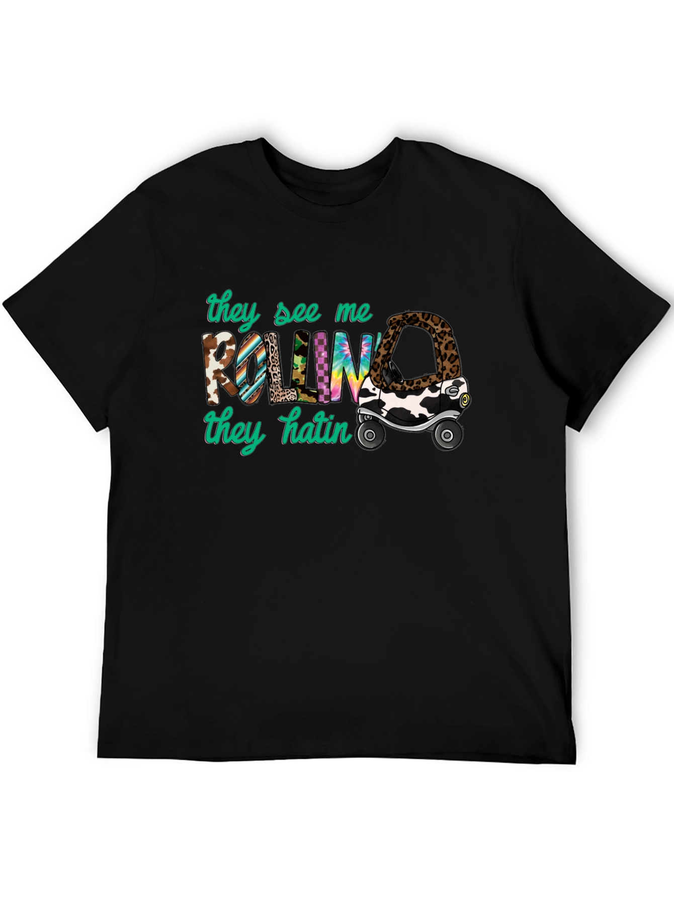 They See Me Rollin Graphic T-Shirt