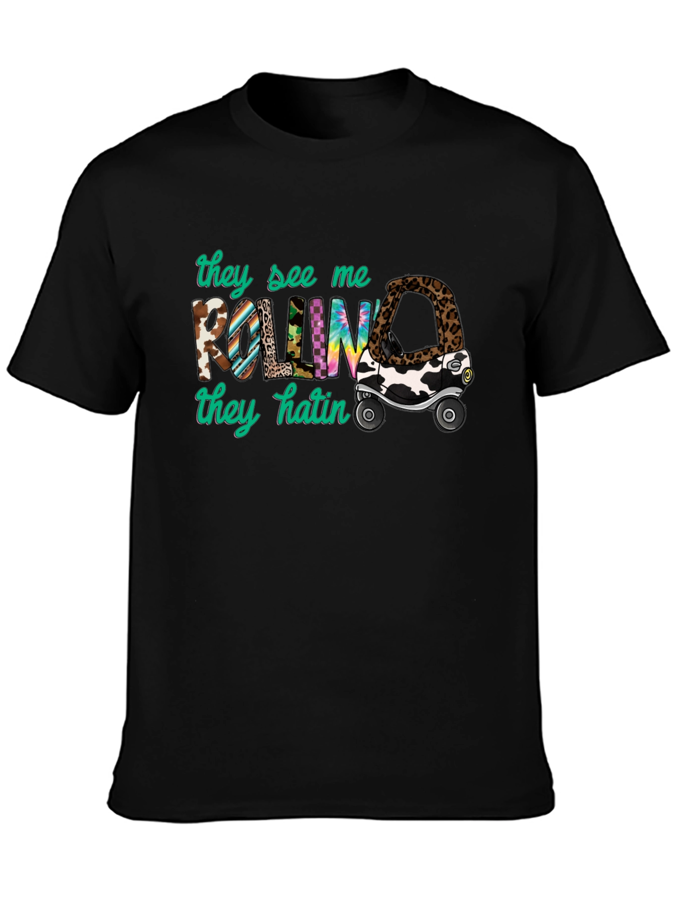 They See Me Rollin Graphic T-Shirt