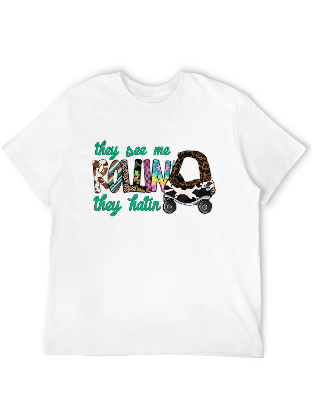 They See Me Rollin Graphic T-Shirt