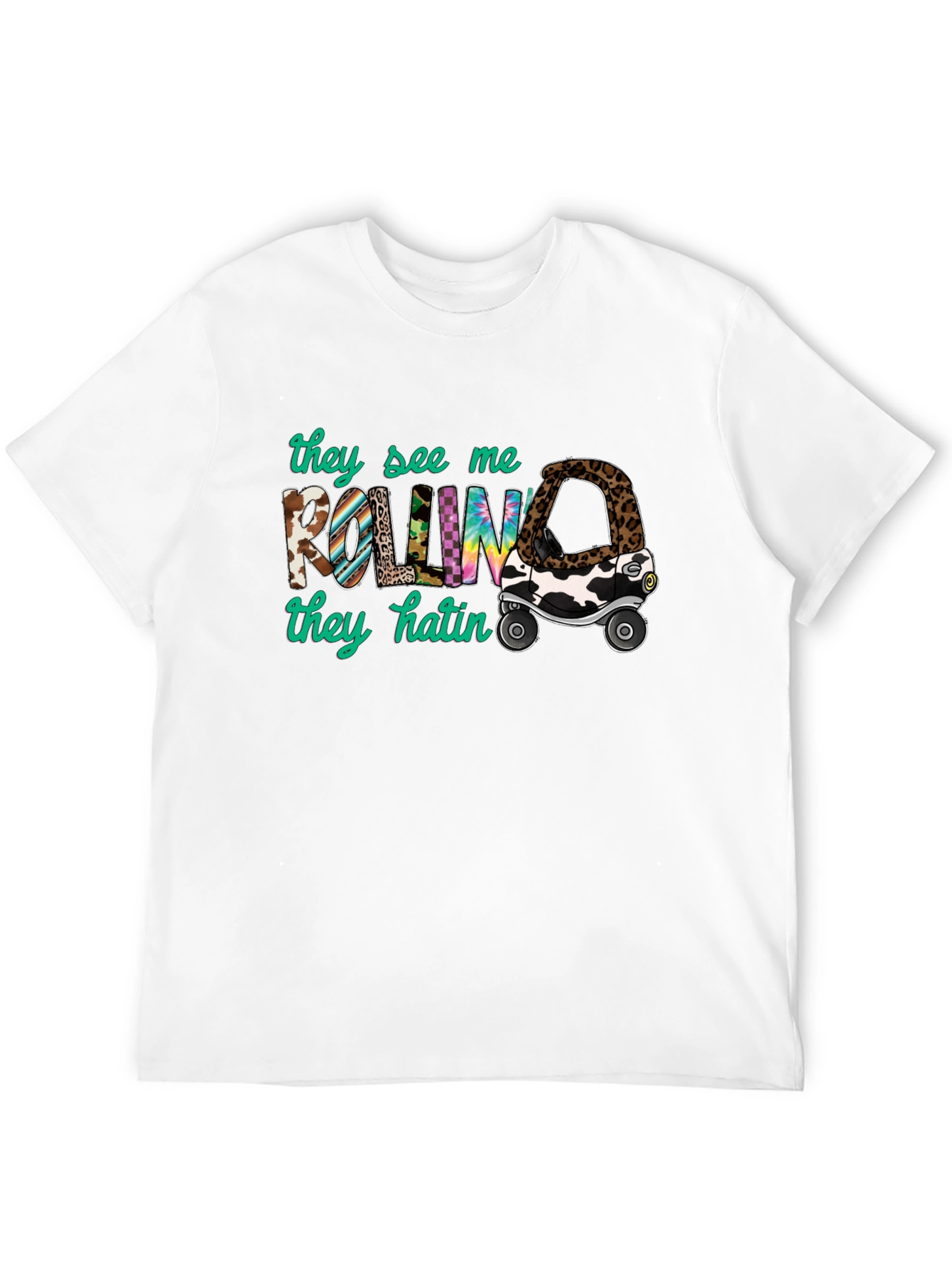 They See Me Rollin Graphic T-Shirt