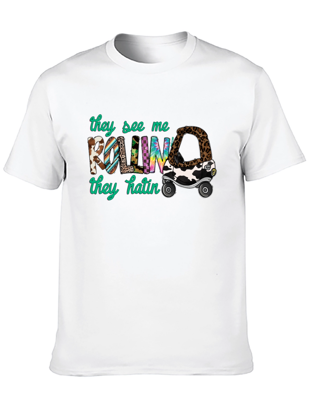 They See Me Rollin Graphic T-Shirt
