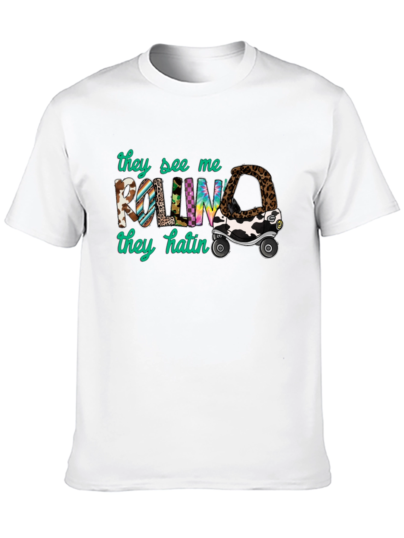 They See Me Rollin Graphic T-Shirt