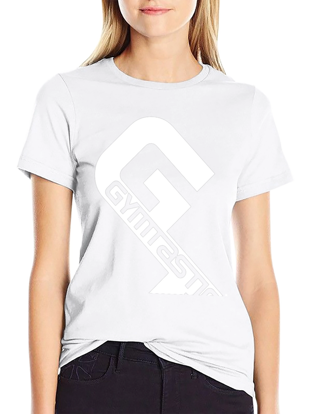 Gymnastics Graphic Black T-Shirt