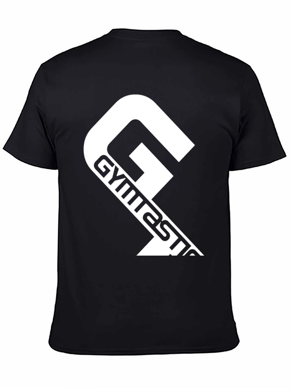 Gymnastics Graphic Black T-Shirt