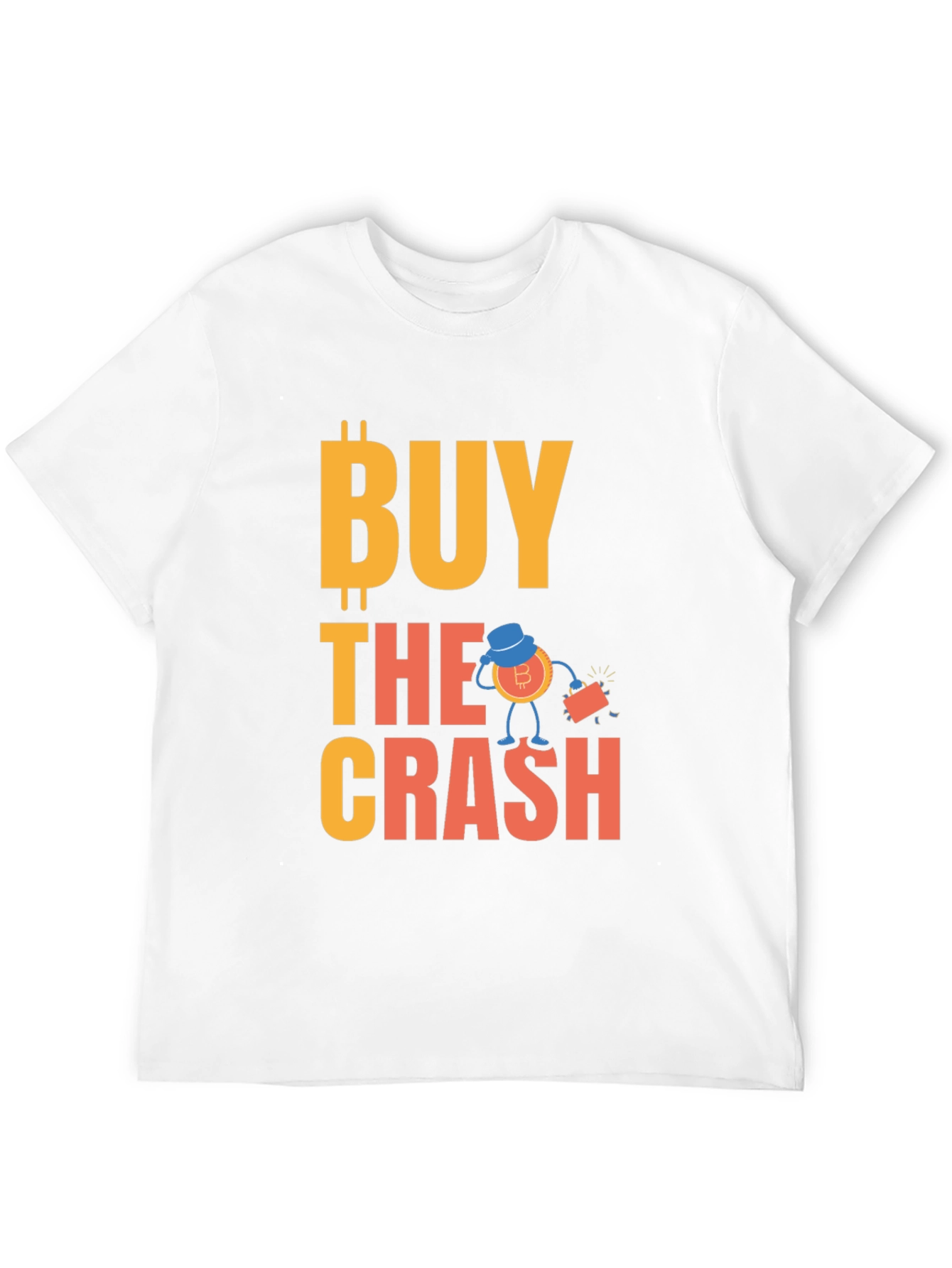 Buy the Crash Bitcoin Crypto T-Shirt