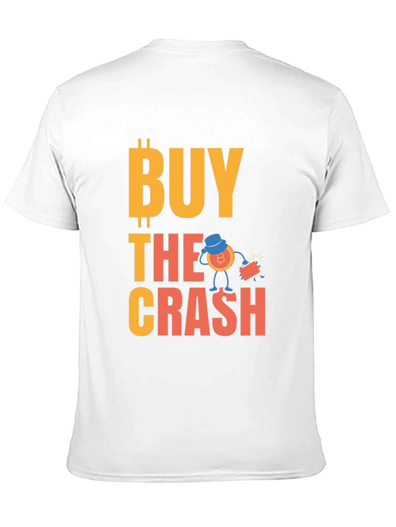 Buy the Crash Bitcoin Crypto T-Shirt