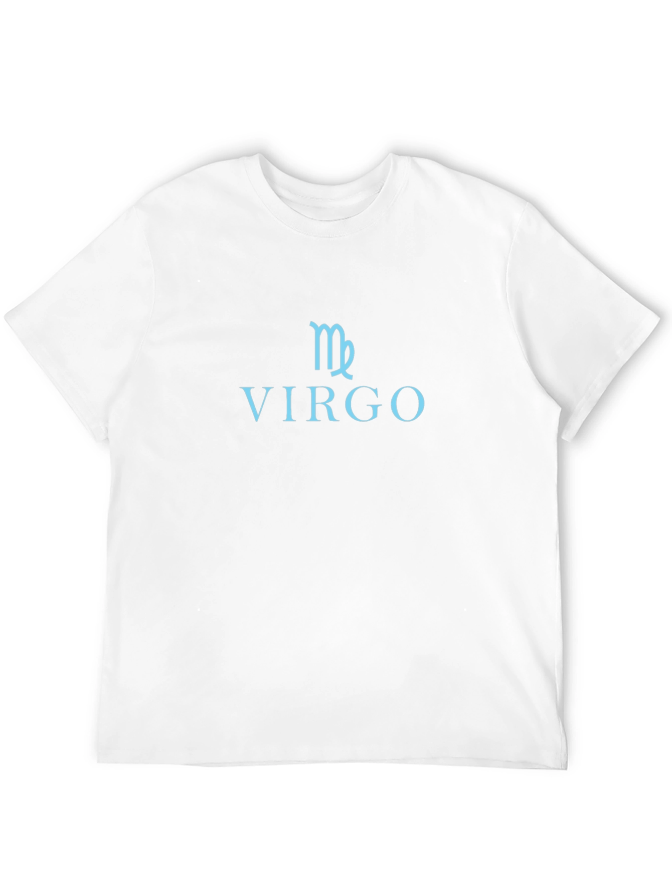 Virgo Zodiac Sign T-Shirt - Black Cotton Tee