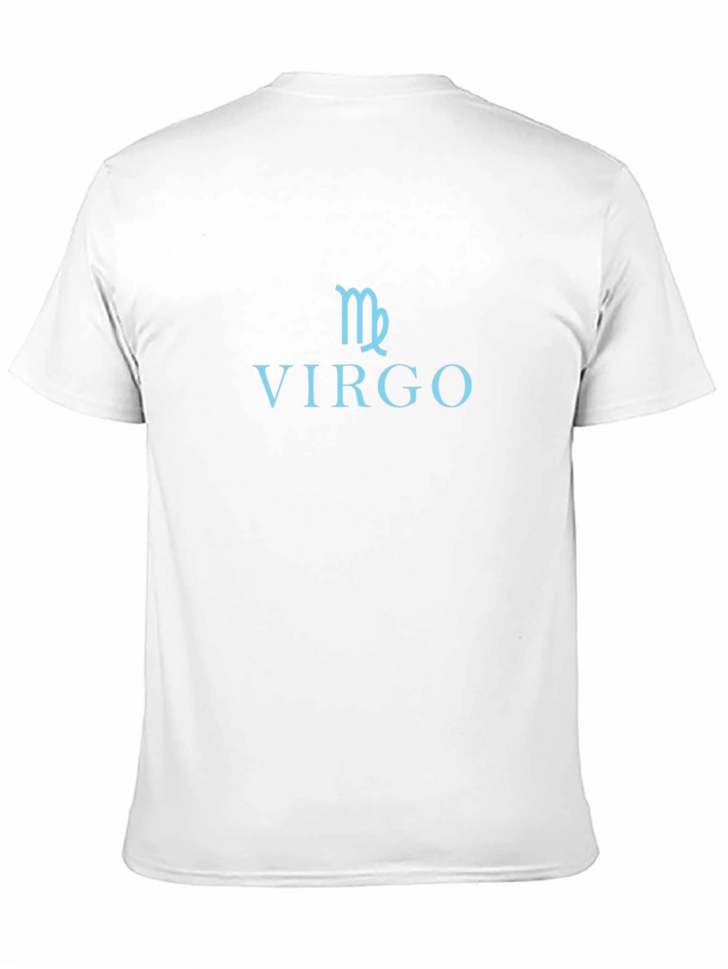 Virgo Zodiac Sign T-Shirt - Black Cotton Tee