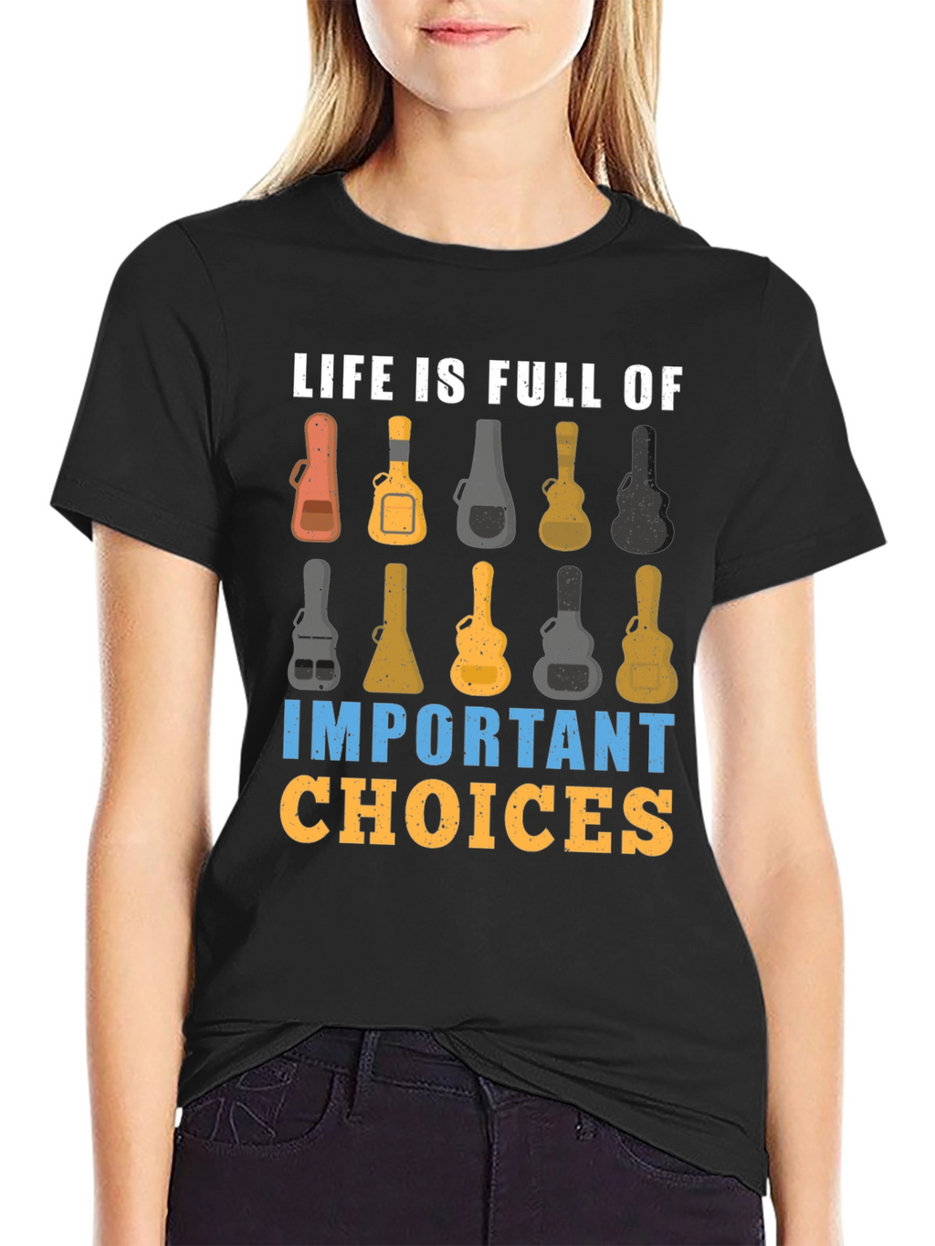 Life is Full of Important Guitar Choices T-Shirt