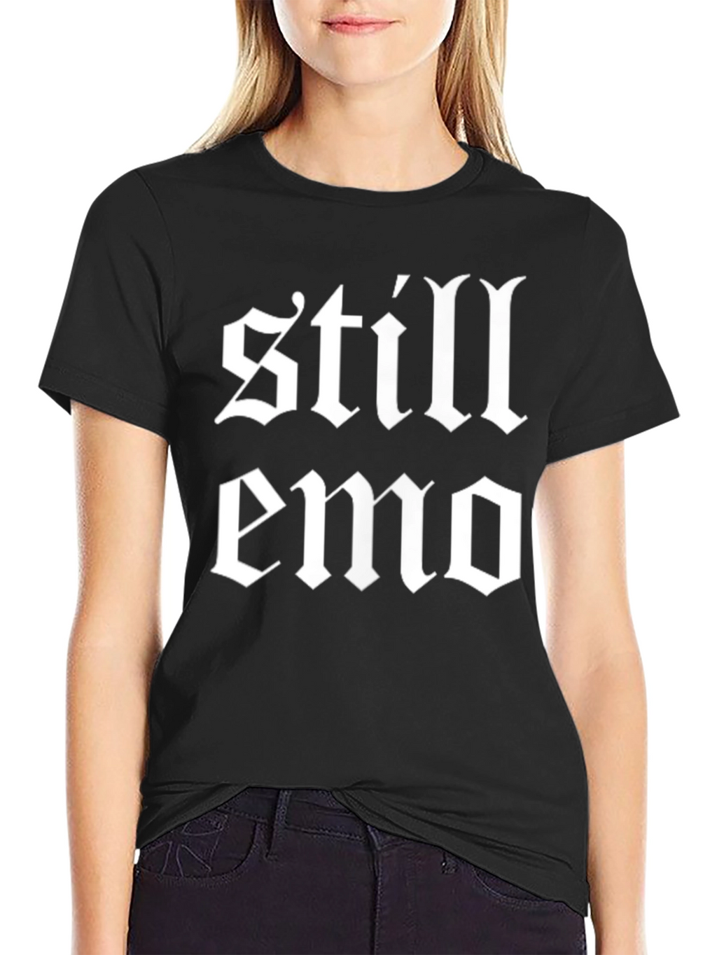 Still Emo Gothic Style T-Shirt