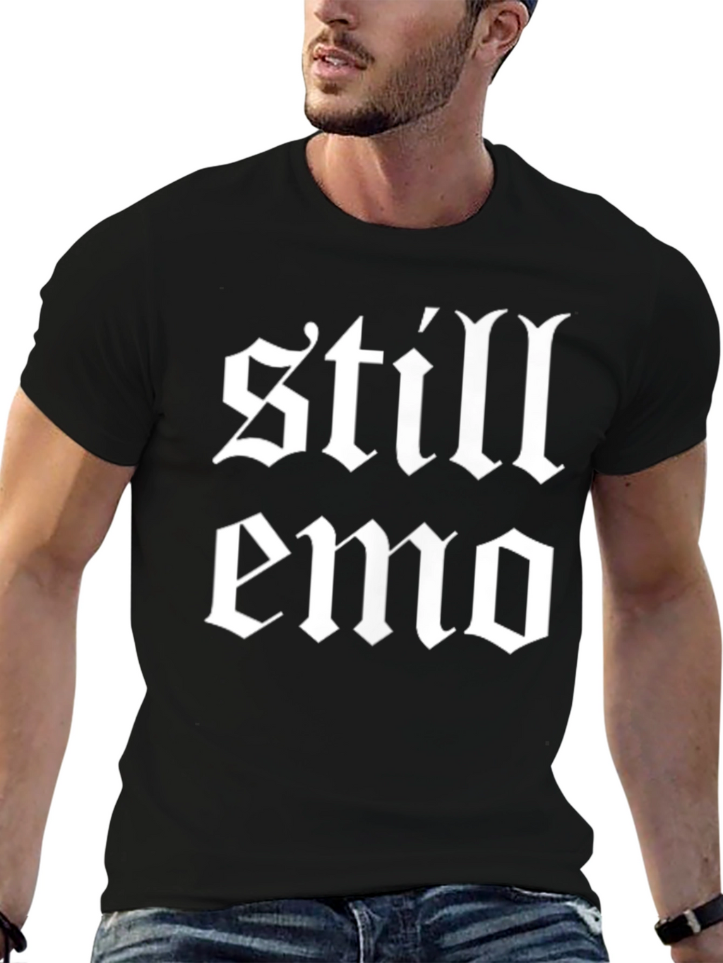 Still Emo Gothic Style T-Shirt