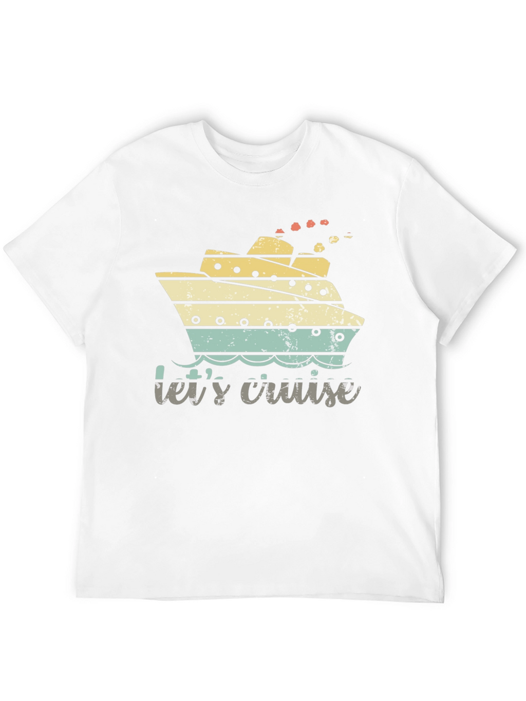 Lets Cruise Tee - Nautical Vacation Shirt