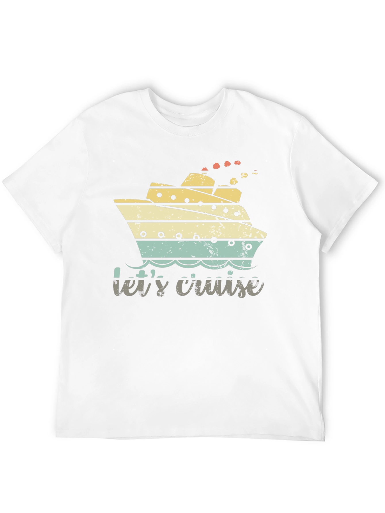Lets Cruise Tee - Nautical Vacation Shirt