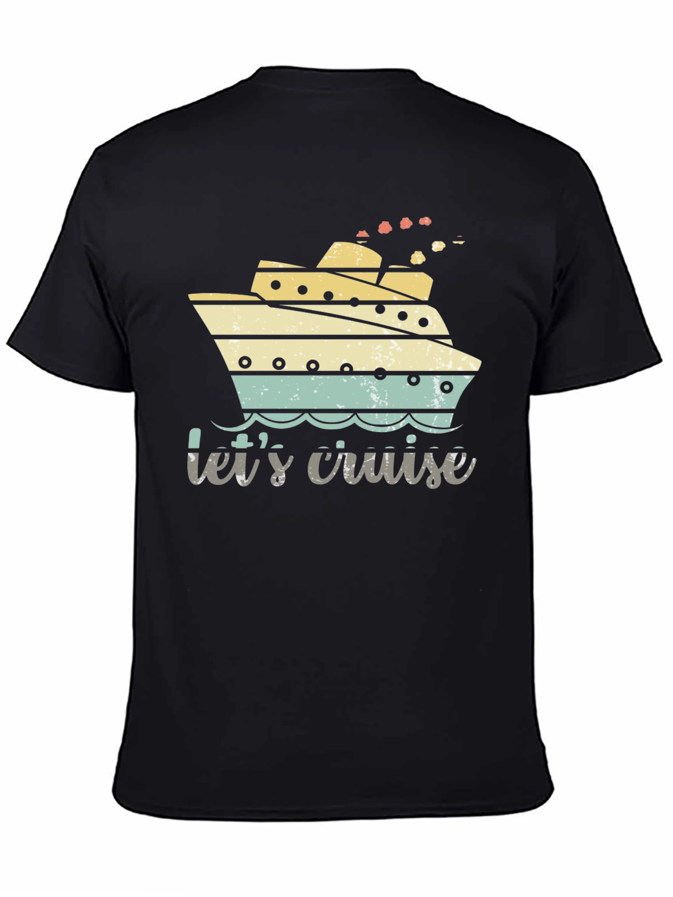 Lets Cruise Tee - Nautical Vacation Shirt
