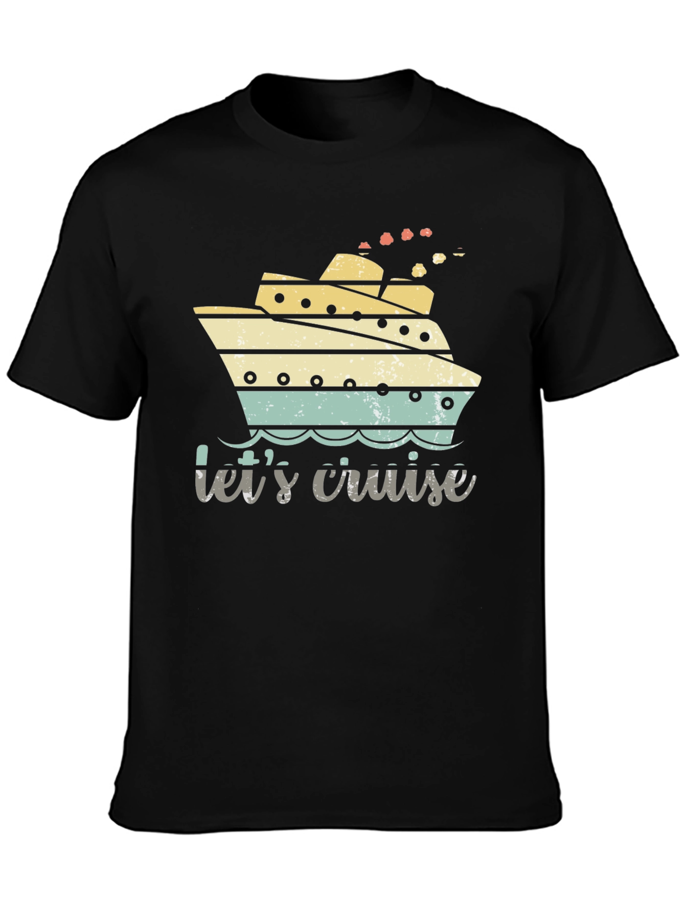 Lets Cruise Tee - Nautical Vacation Shirt