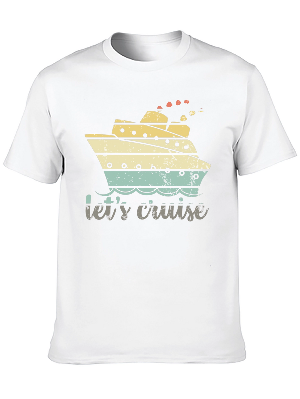 Lets Cruise Tee - Nautical Vacation Shirt