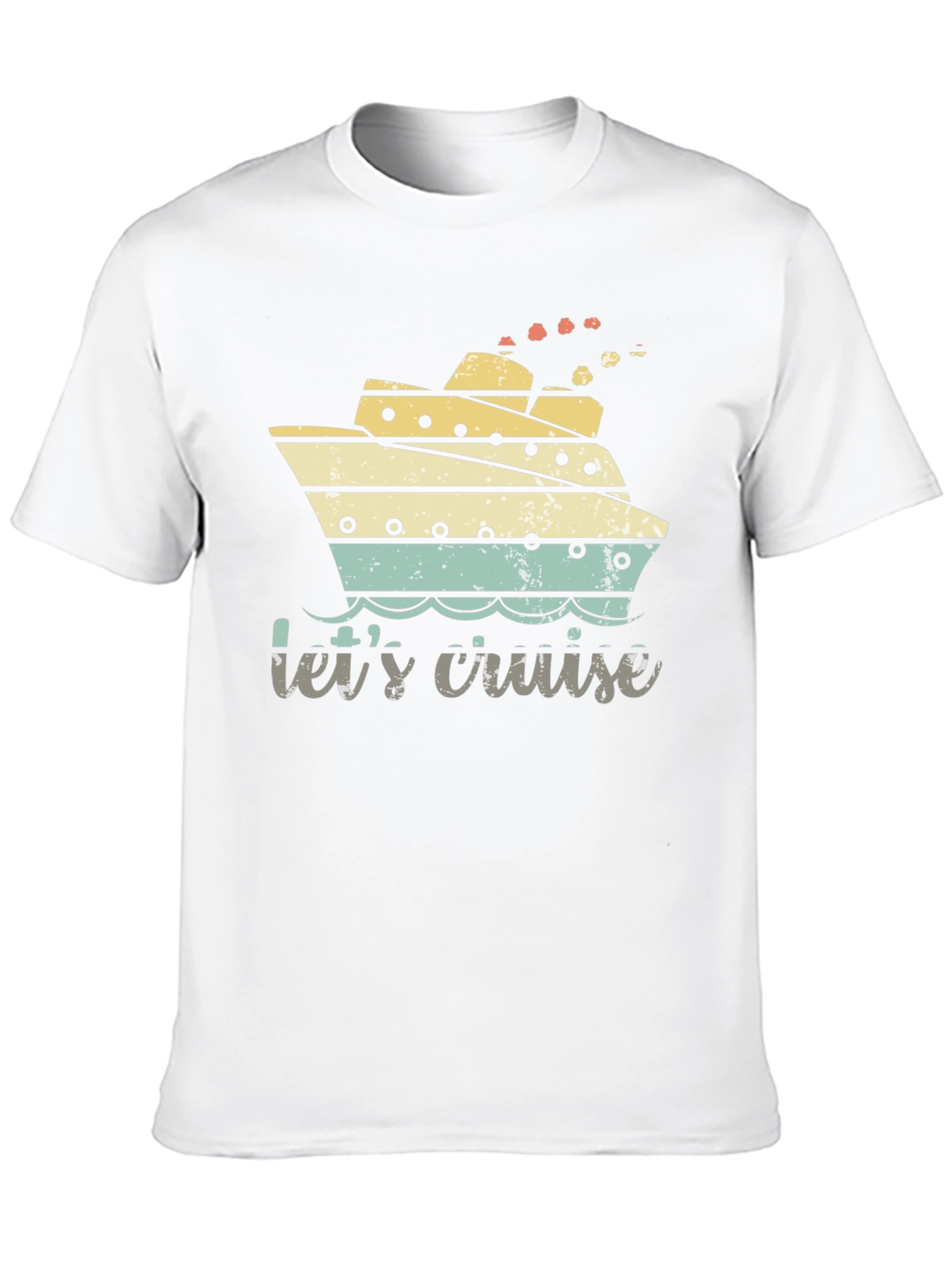 Lets Cruise Tee - Nautical Vacation Shirt