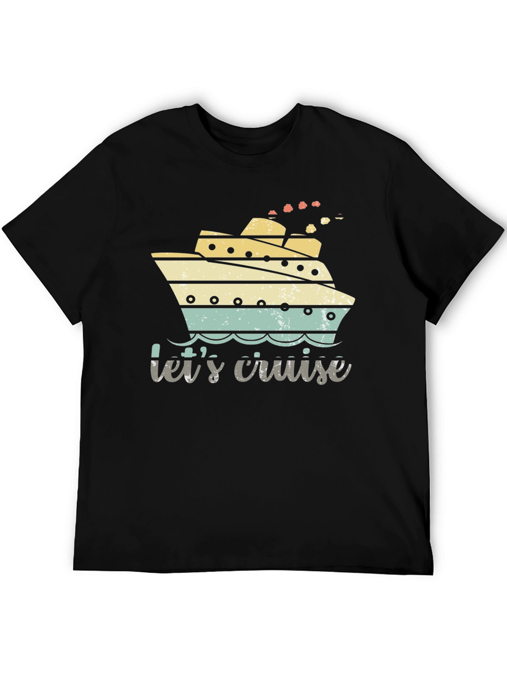 Lets Cruise Tee - Nautical Vacation Shirt