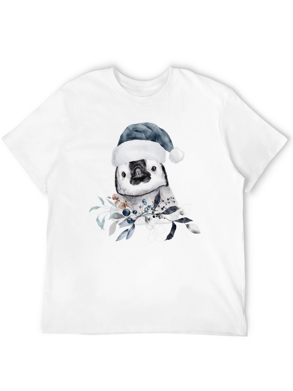 Festive Penguin Graphic Tee