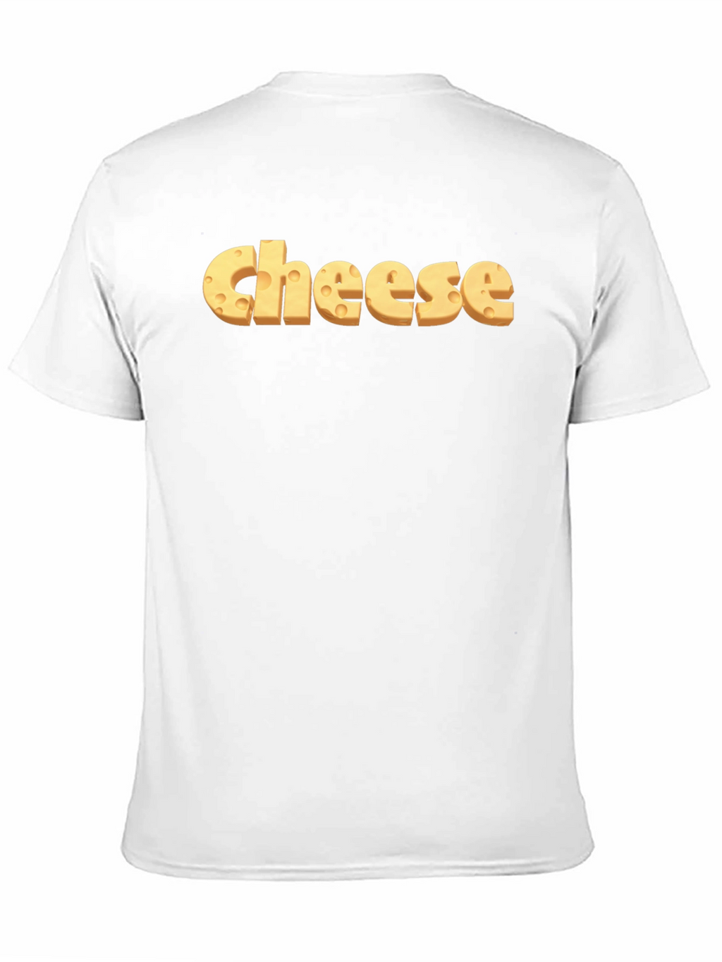 Cheese Graphic Black T-Shirt