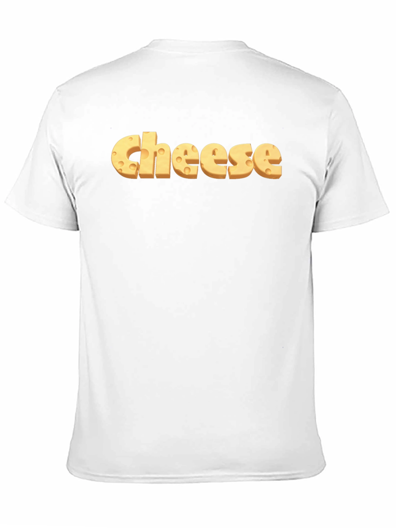Cheese Graphic Black T-Shirt