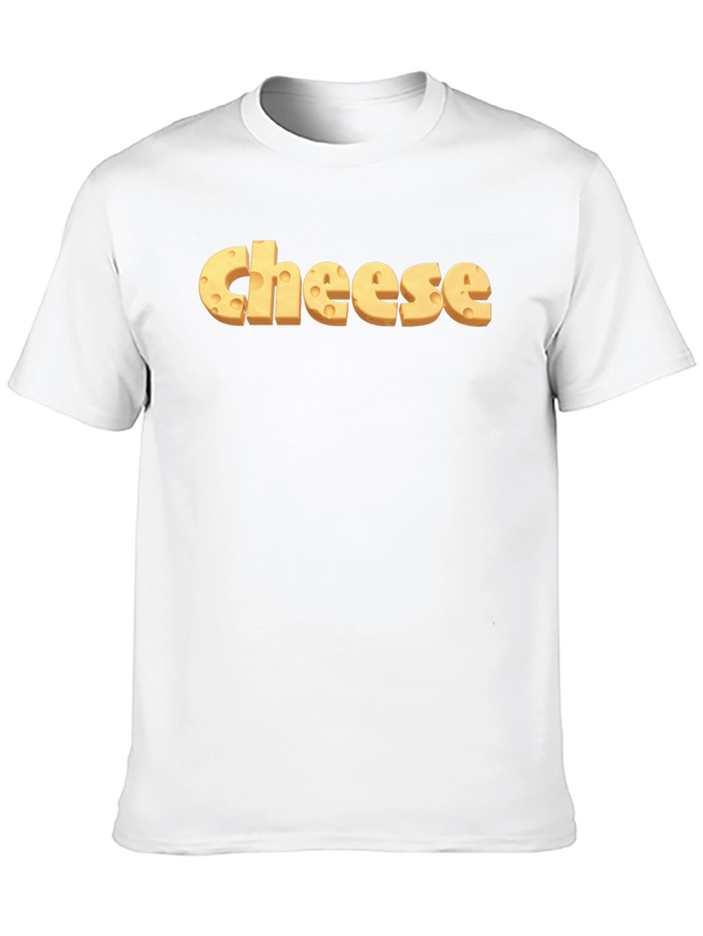 Cheese Graphic Black T-Shirt