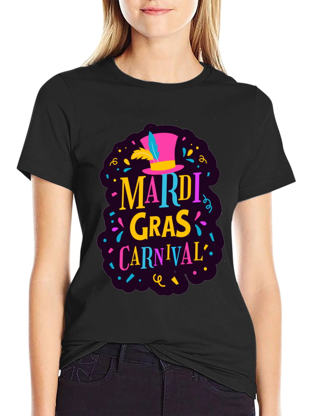 Mardi Gras Carnival Graphic Tee