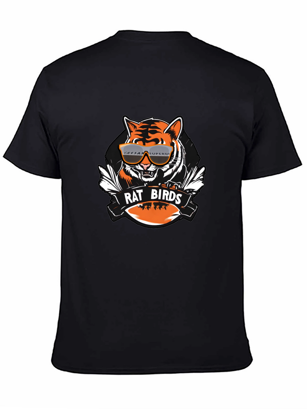 Rat Birds Graphic T-Shirt - Cincinnati Bengals Inspired Tee