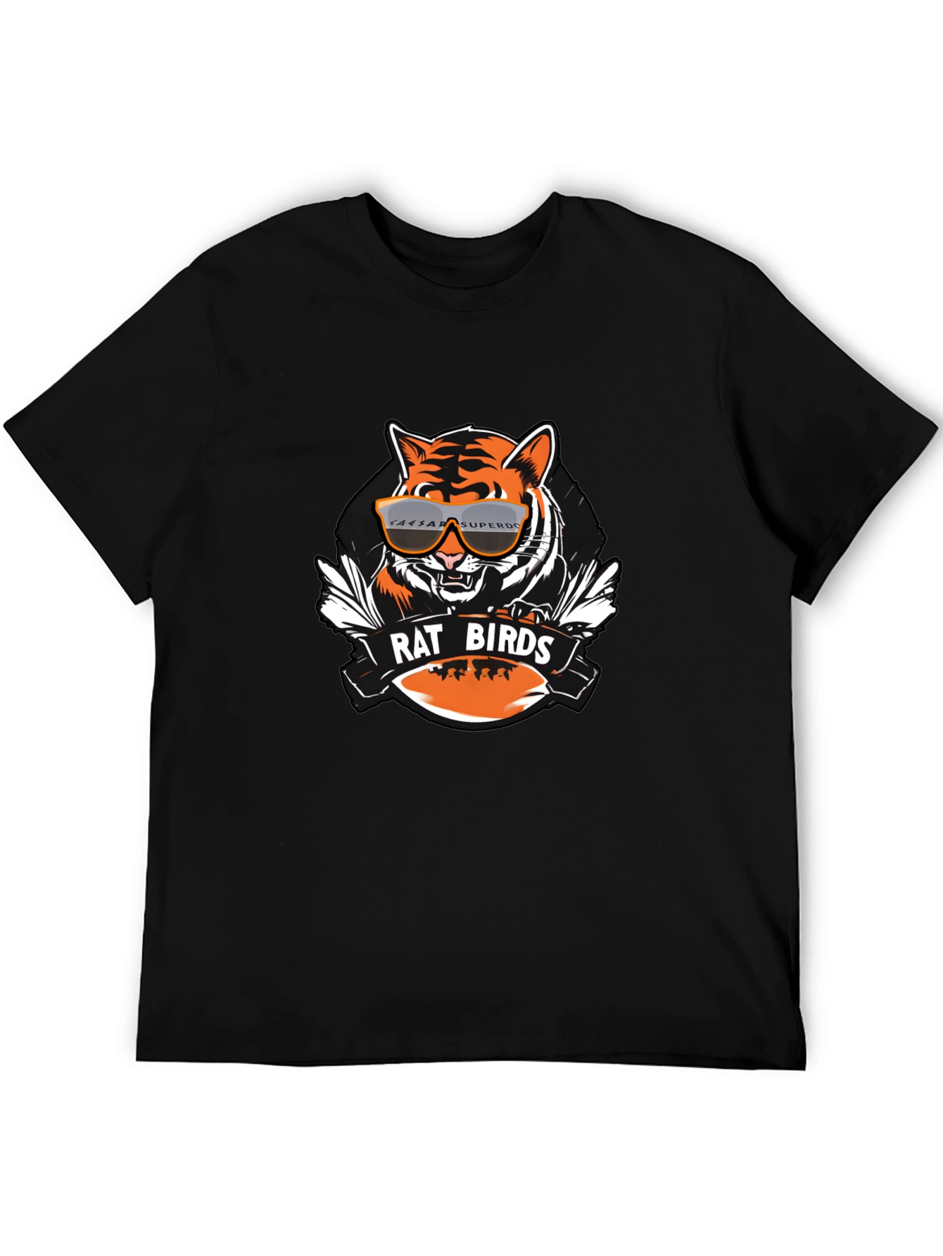 Rat Birds Graphic T-Shirt - Cincinnati Bengals Inspired Tee