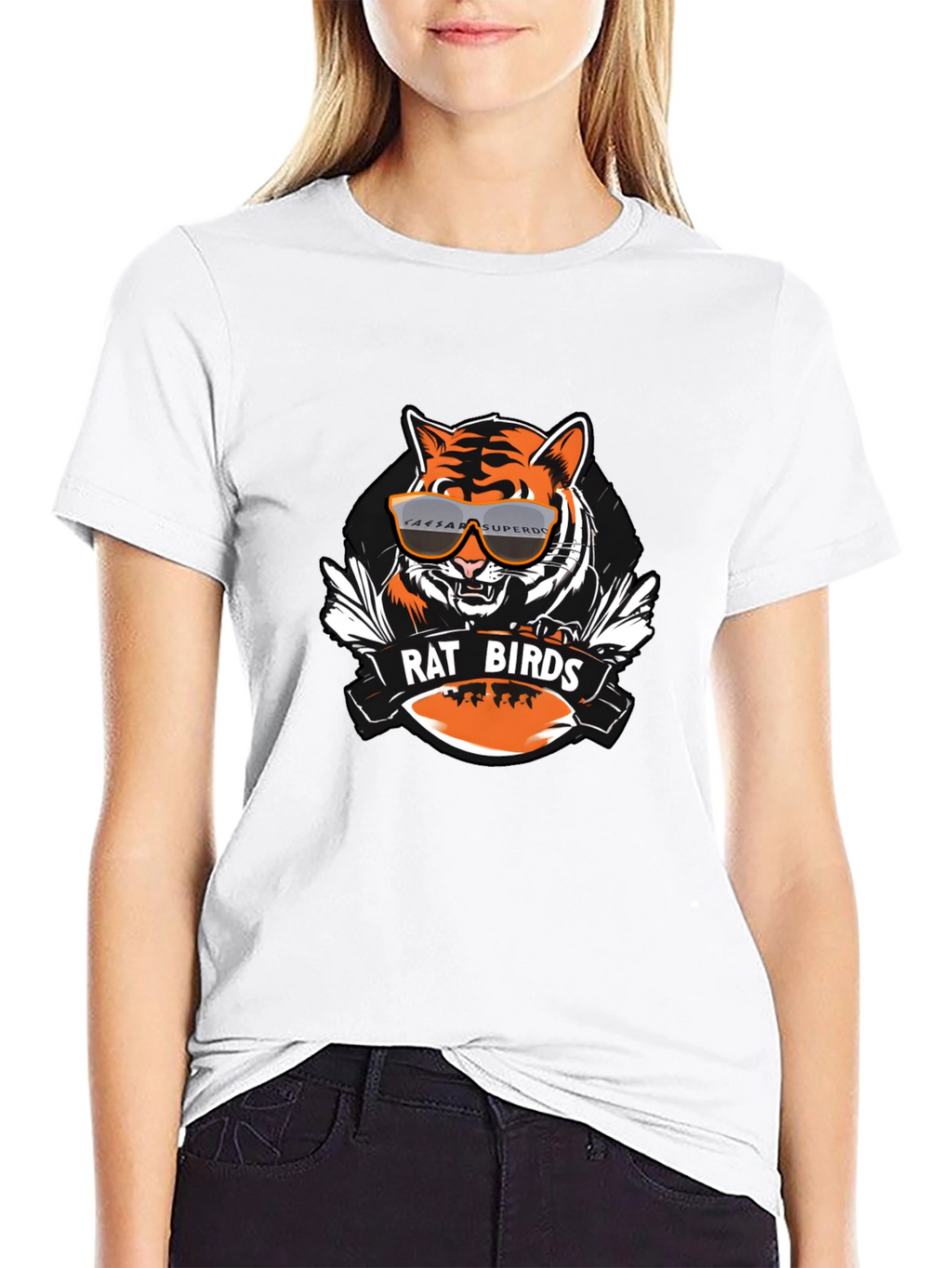 Rat Birds Graphic T-Shirt - Cincinnati Bengals Inspired Tee