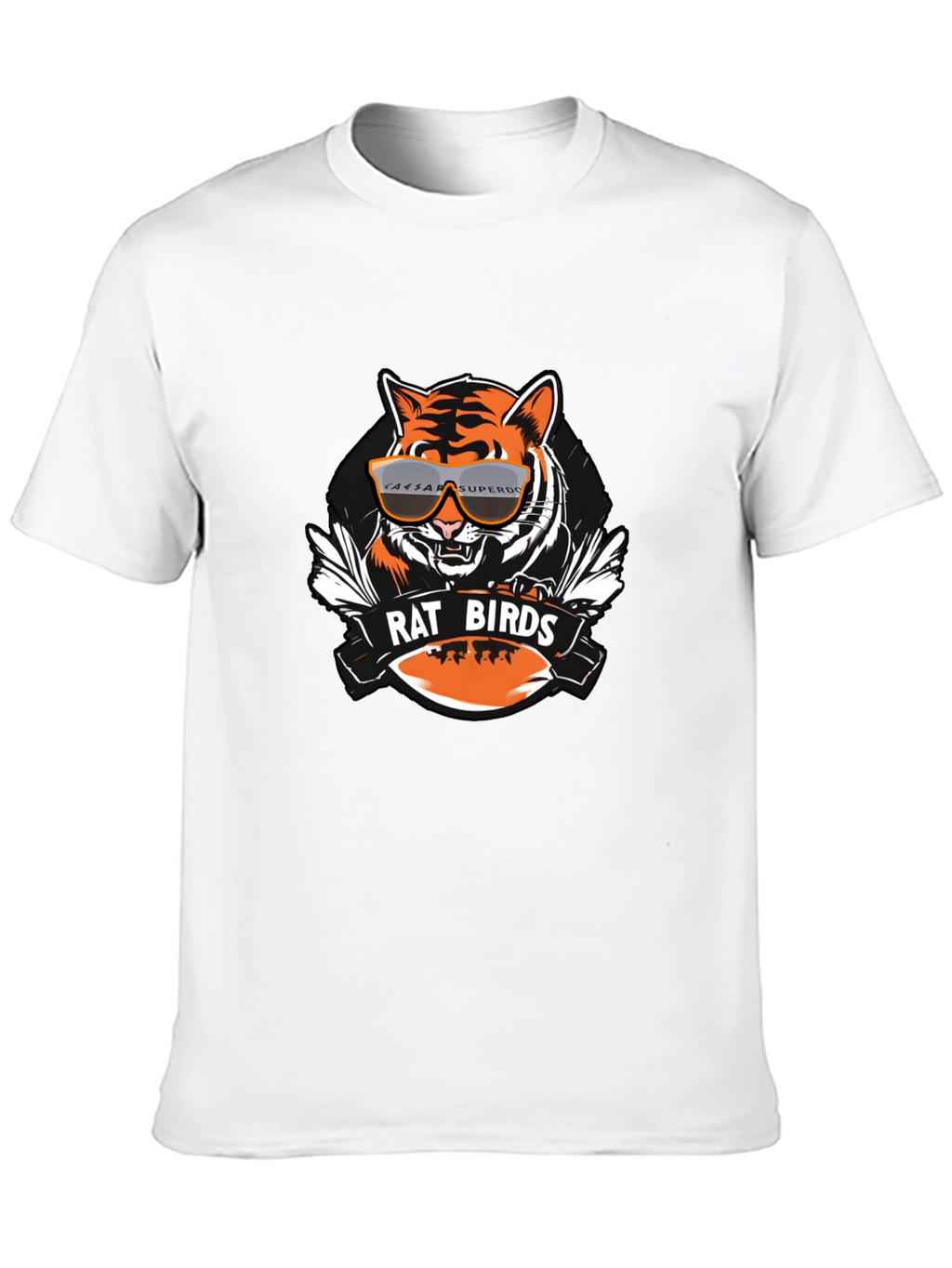 Rat Birds Graphic T-Shirt - Cincinnati Bengals Inspired Tee