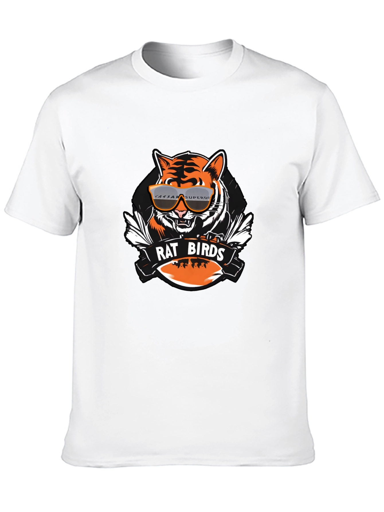 Rat Birds Graphic T-Shirt - Cincinnati Bengals Inspired Tee