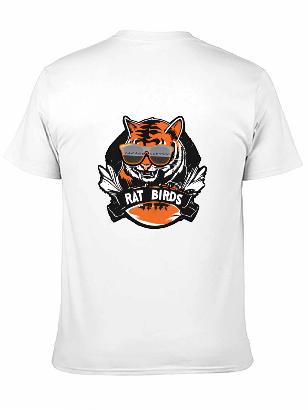 Rat Birds Graphic T-Shirt - Cincinnati Bengals Inspired Tee
