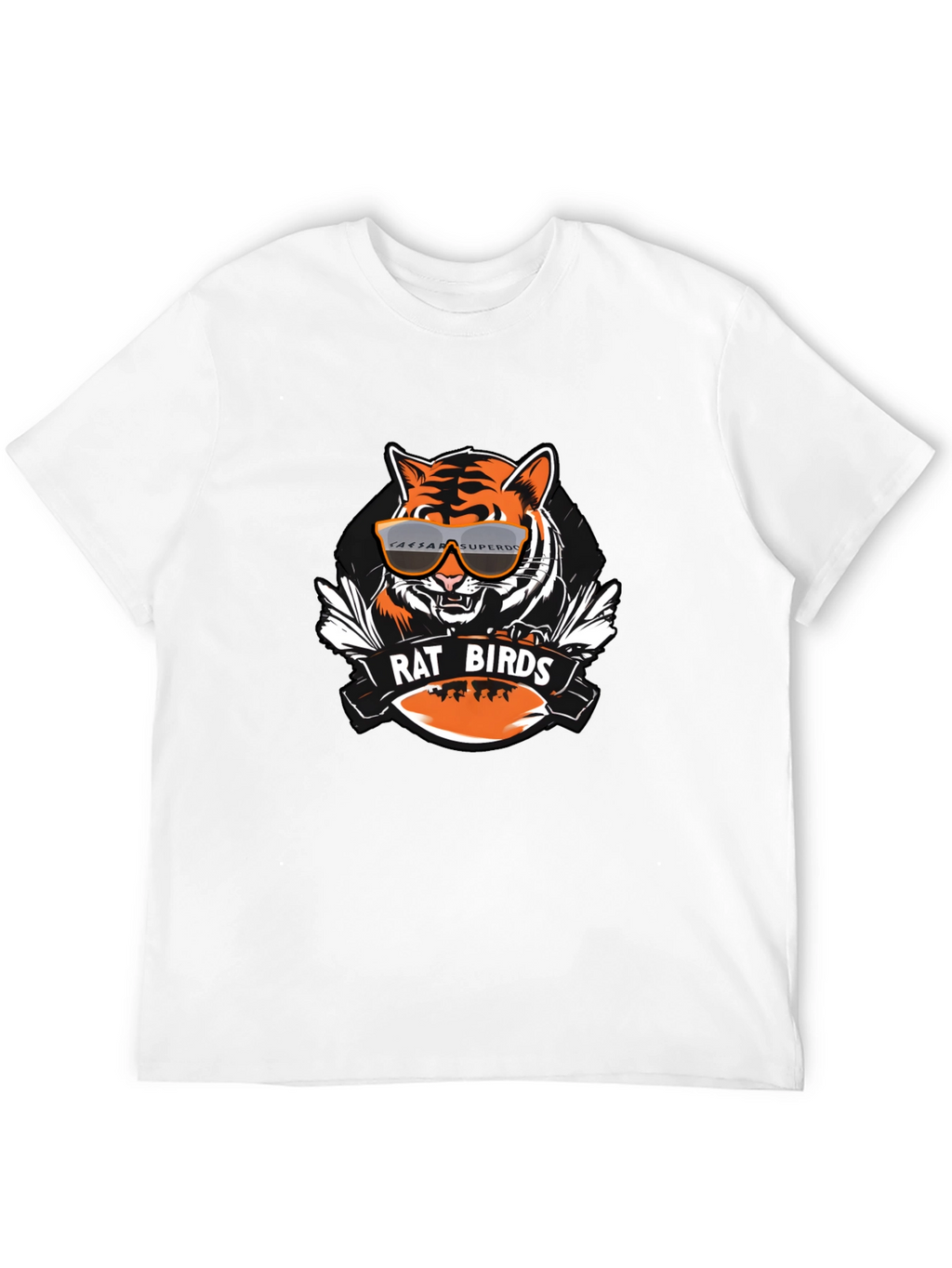 Rat Birds Graphic T-Shirt - Cincinnati Bengals Inspired Tee