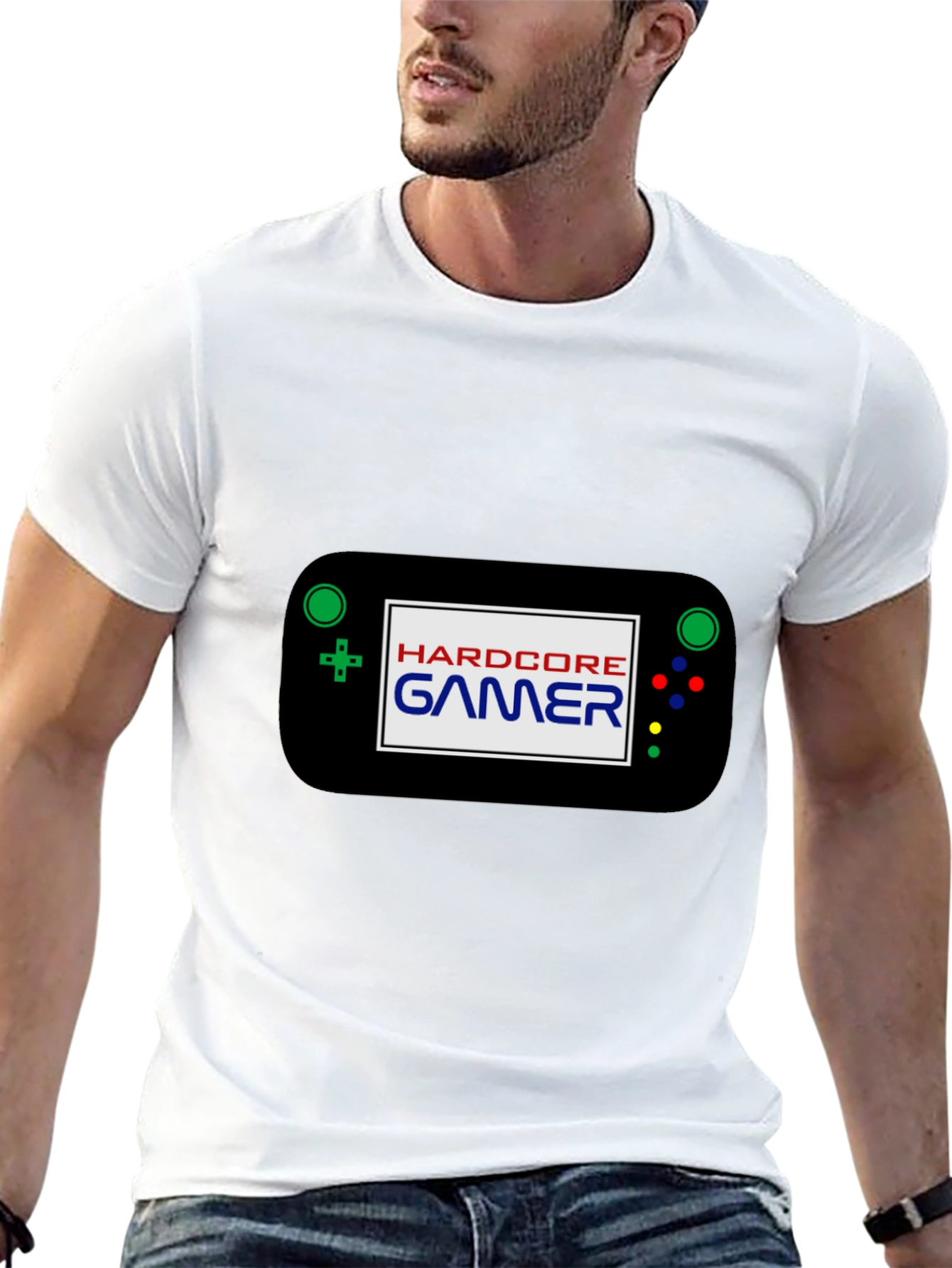 Hardcore Gamer Graphic T-Shirt