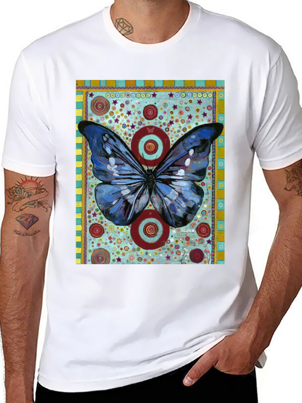Butterfly Art Graphic Tee