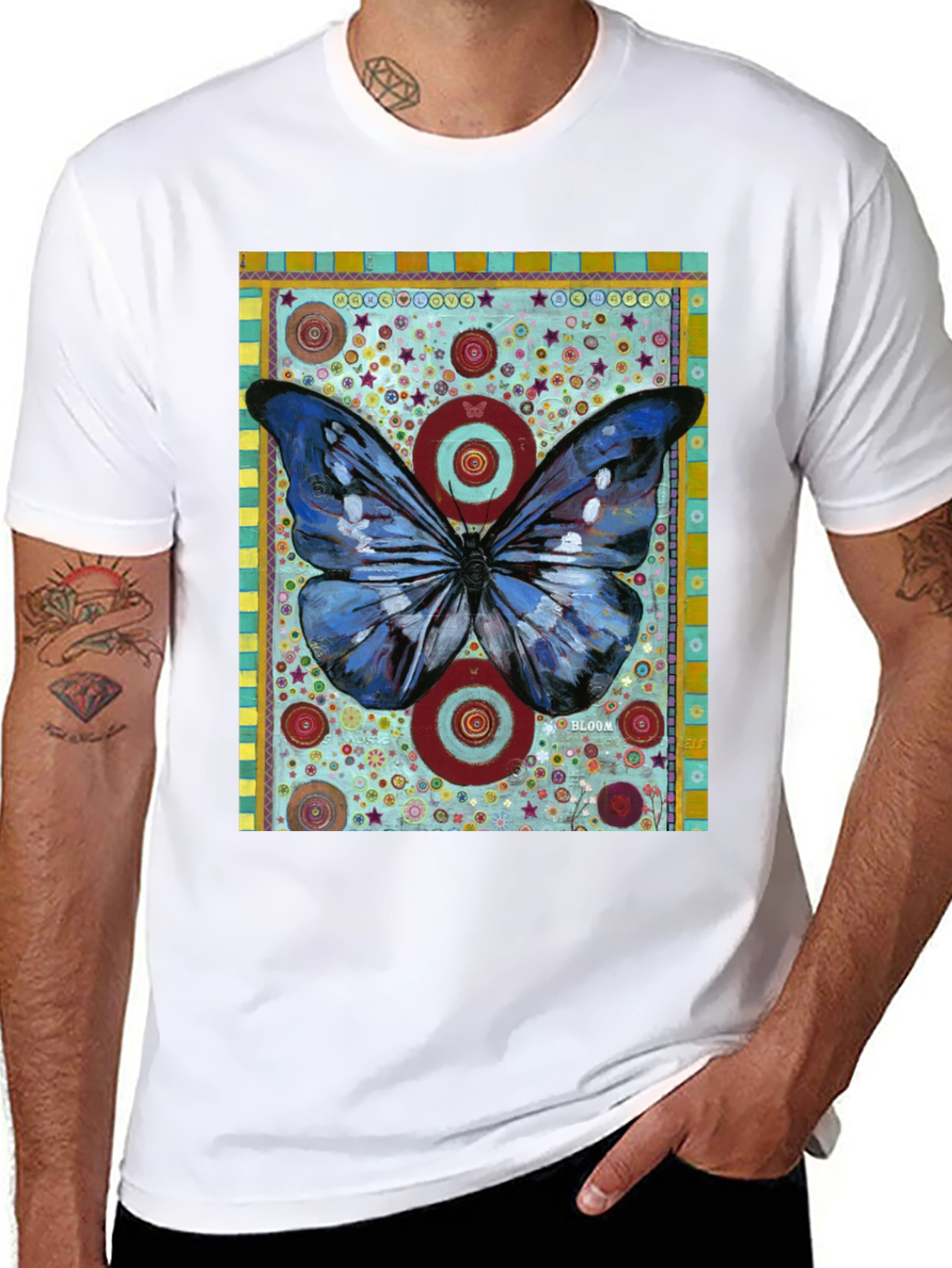 Butterfly Art Graphic Tee