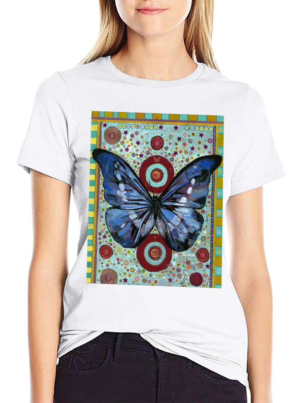 Butterfly Art Graphic Tee