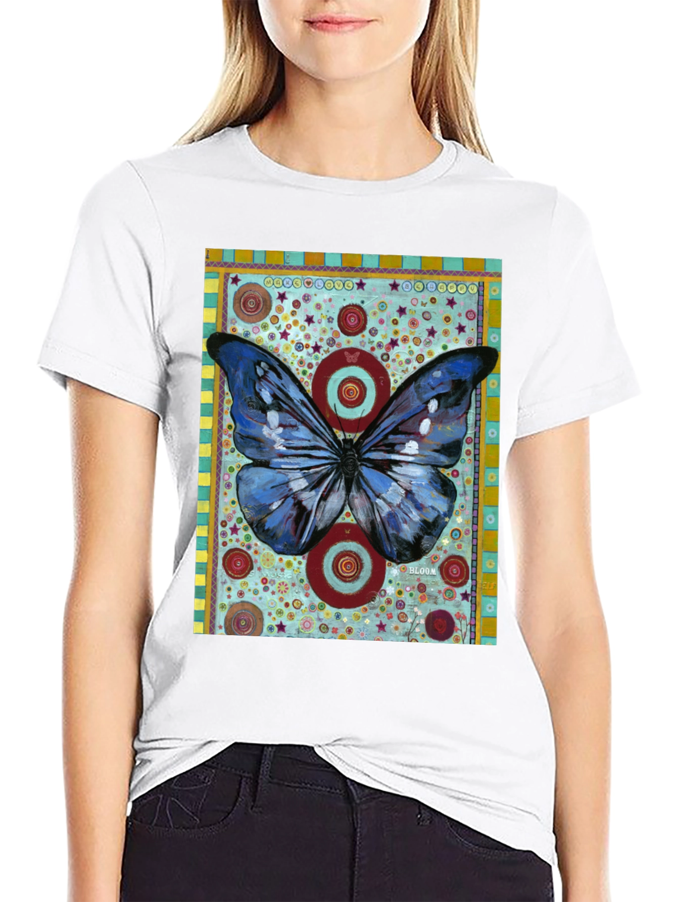 Butterfly Art Graphic Tee