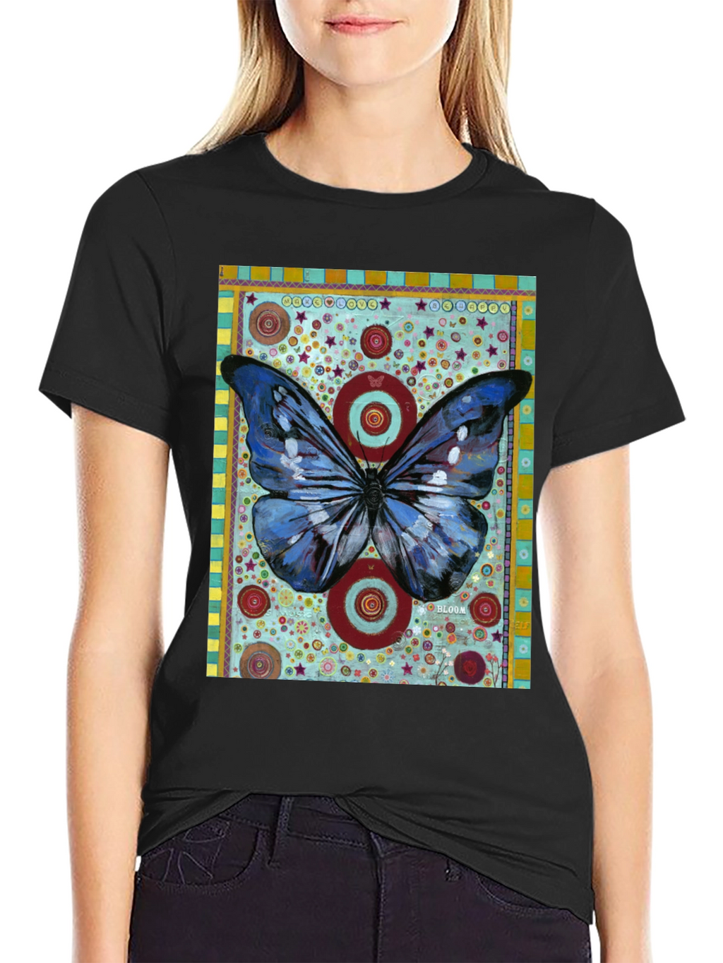 Butterfly Art Graphic Tee