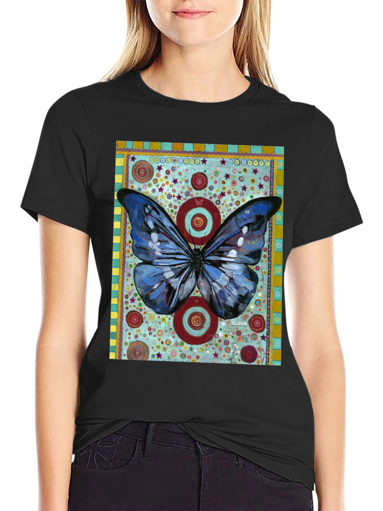 Butterfly Art Graphic Tee