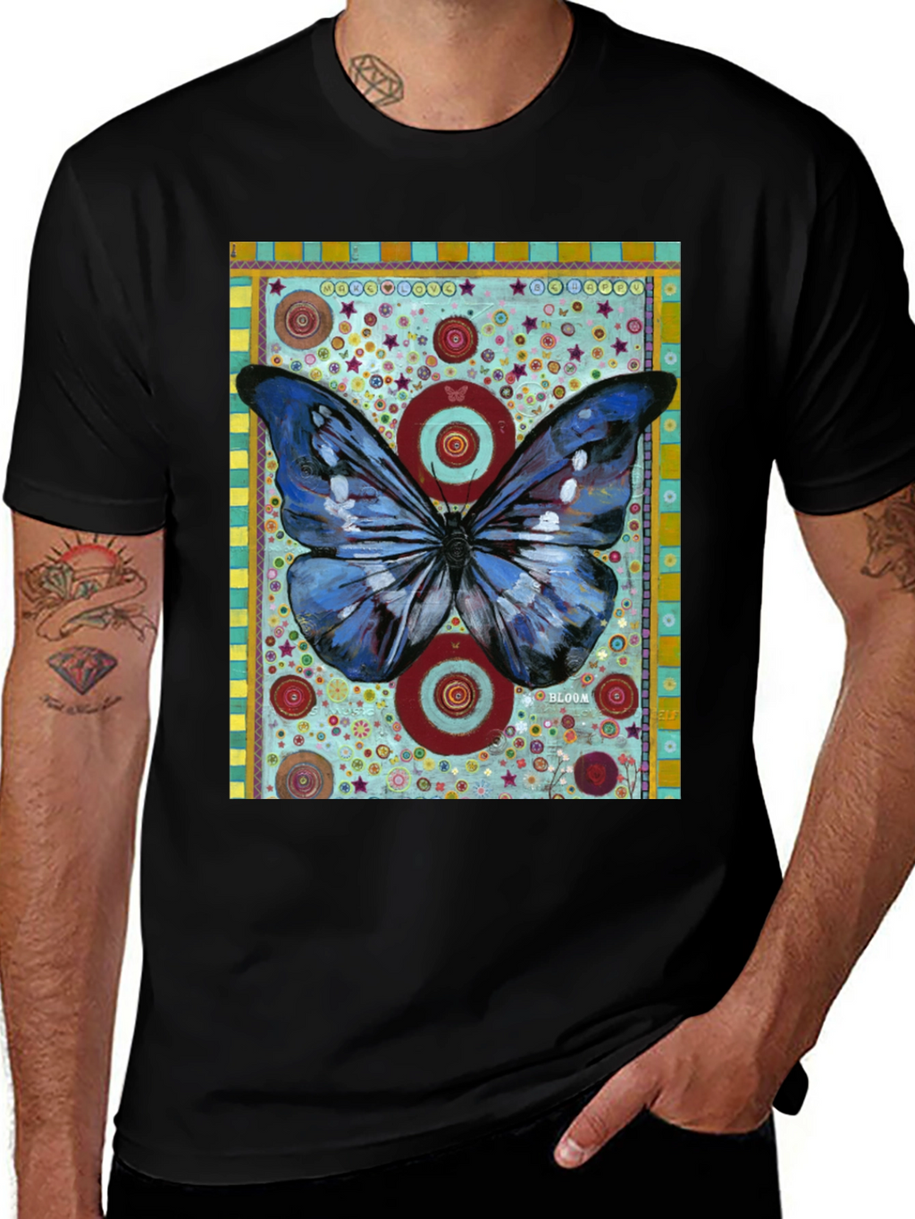 Butterfly Art Graphic Tee