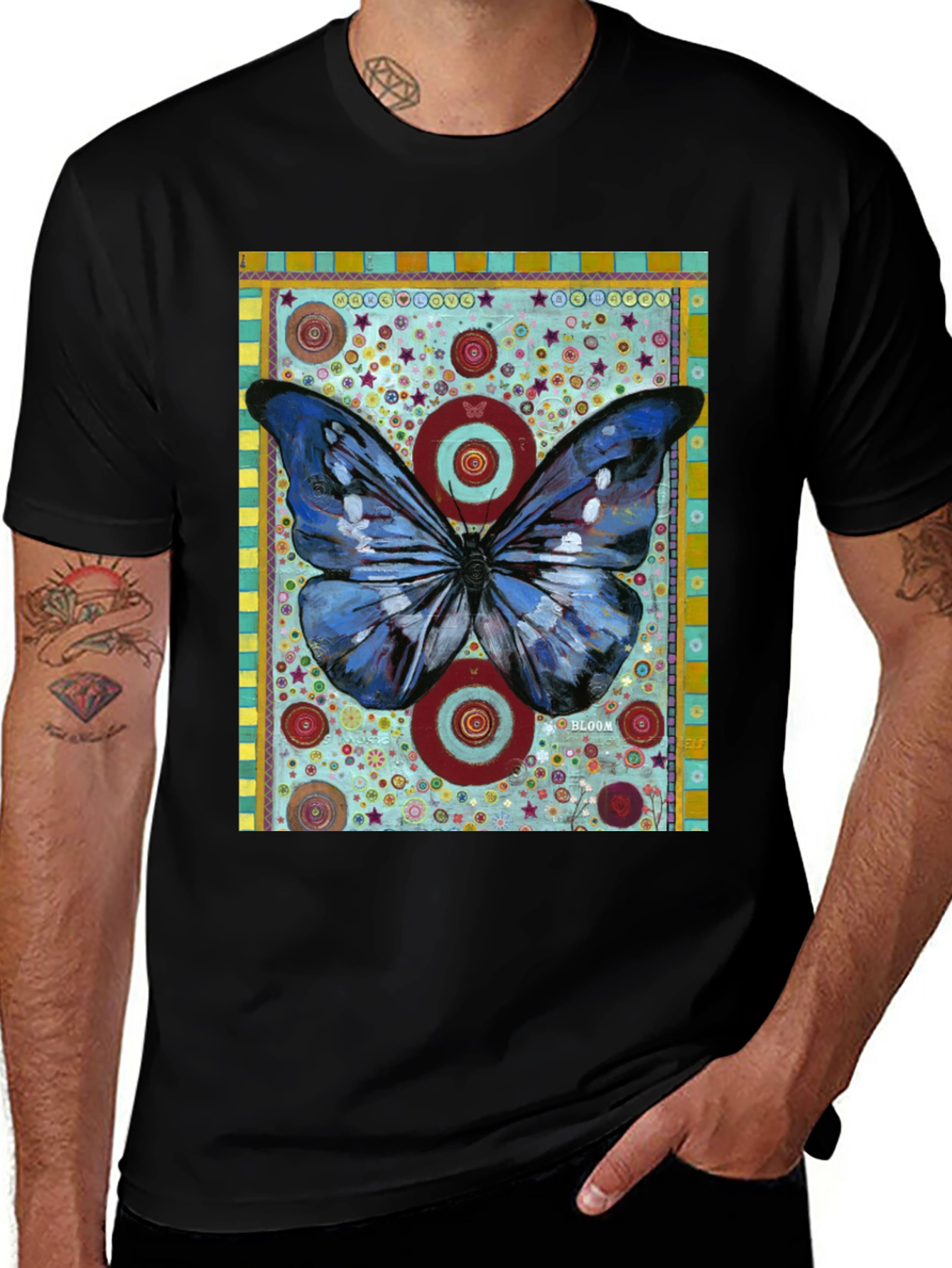Butterfly Art Graphic Tee