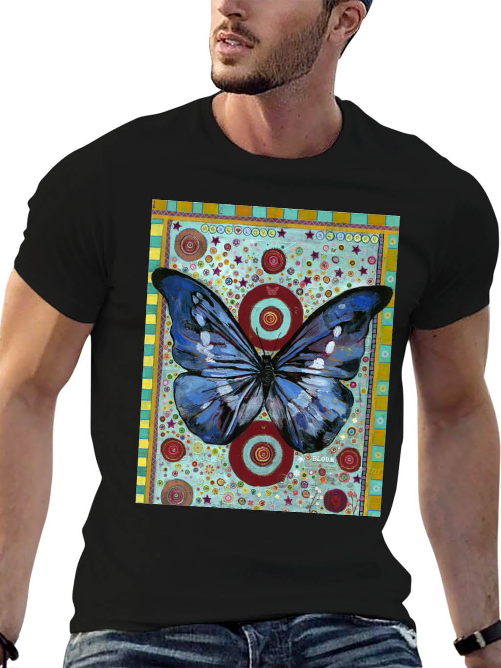 Butterfly Art Graphic Tee